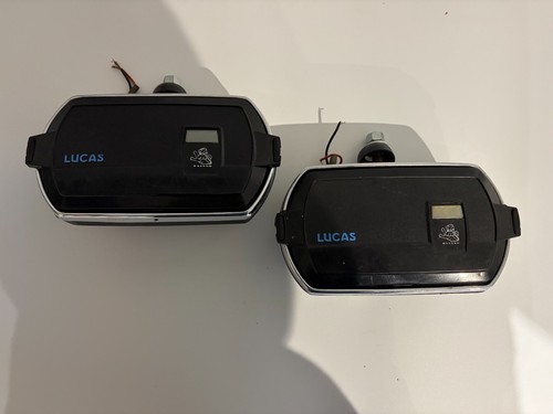 Pair vintage lucas fog - pair,