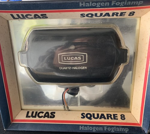 Pair vintage lucas square 8 - of,
